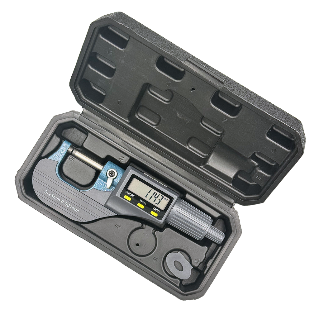 Präzisions Bügelmessschraube, Messbereich 0-25 mm