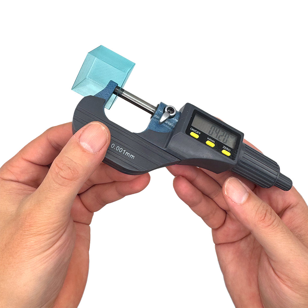 Präzisions Bügelmessschraube, Messbereich 0-25 mm