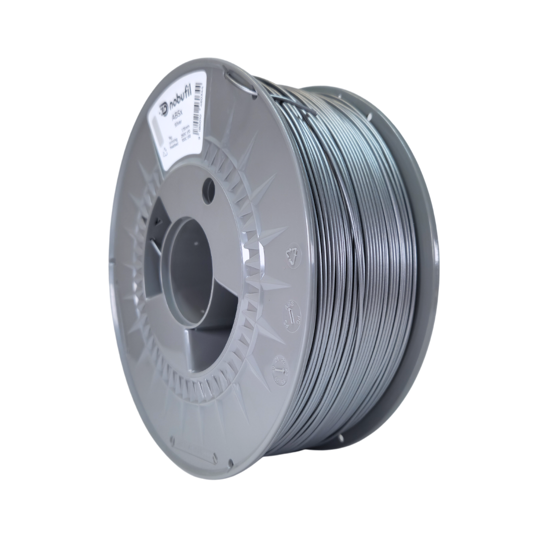 Nobufil ABSx Silver, 1kg 1.75mm