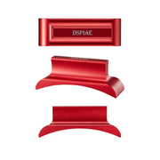 DSPIAE AS-25CPRD roter Aluminium-Schleifblock mit gewölbtem Profil für Rundungen