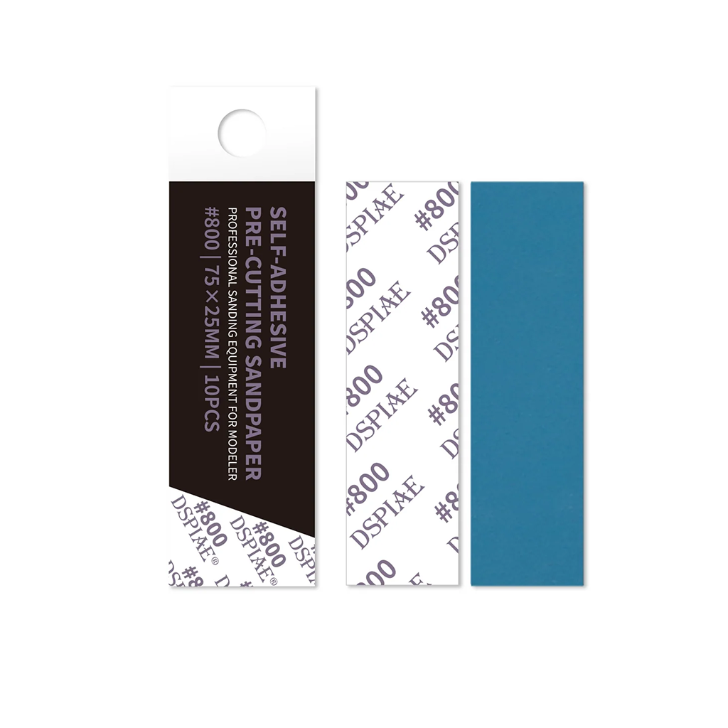 DSPIAE DSP papier abrasif autocollant, P800 (10 pièces)