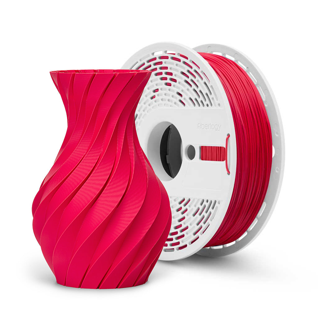 Fiberlogy Matte PLA Red, 1.75mm 850g