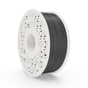 Fiberlogy PLA Impact Graphite, filament PLA de couleur graphite, 1,75 mm, 1 kg sur bobine S3 – vue en perspective