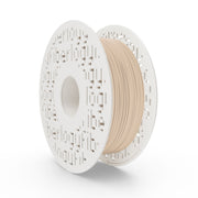Fiberlogy PLA Matte Beige 850 g, beige Filamentspule, Schrägansicht