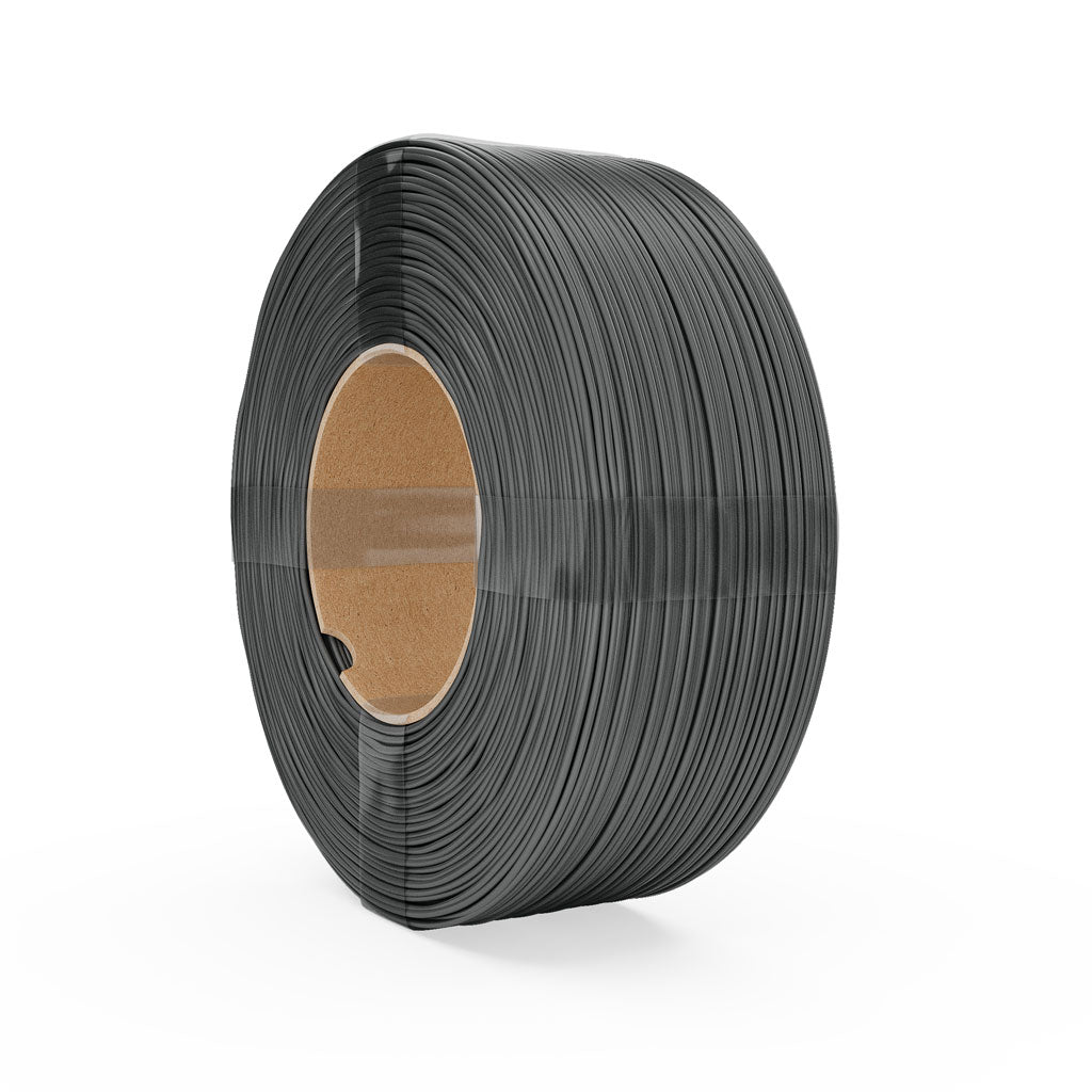 Fiberlogy PLA Impact Refill Graphite, graphite-coloured PLA filament, 1.75 mm, 1 kg refill without a spool