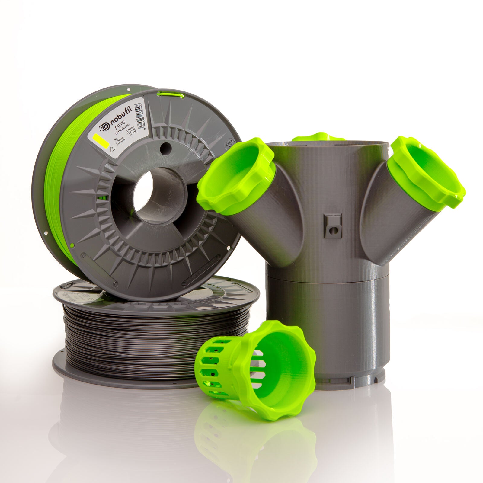 PETG DIY Hydroponic Tower Bundle 4 x 1 kg 1.75 mm ohne Schrauben