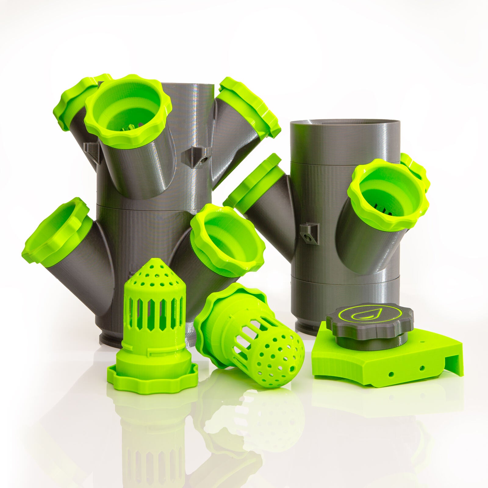 PETG DIY Hydroponic Tower Bundle 4 x 1 kg 1.75 mm ohne Schrauben