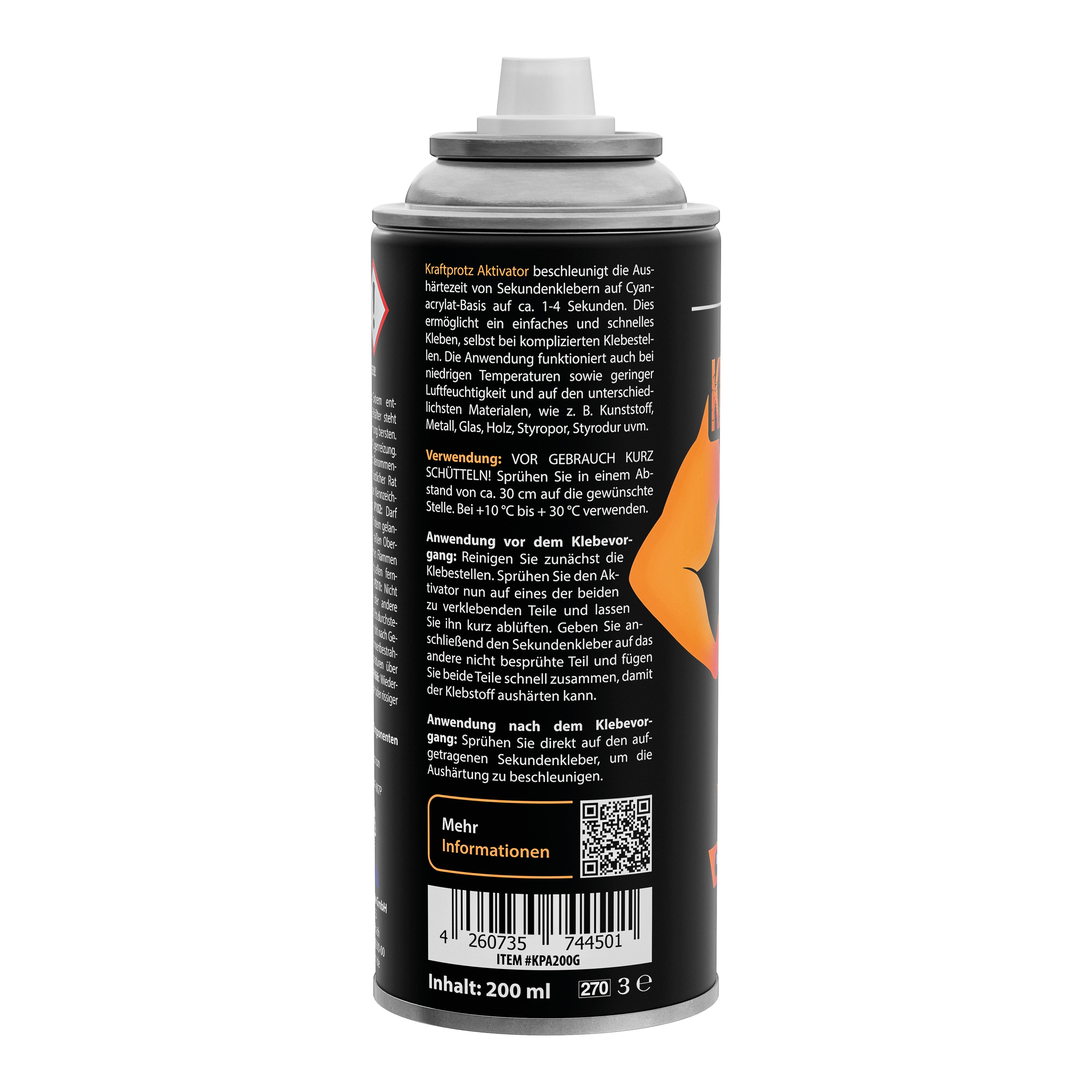 Kraftprotz Aktivator Spray, 200 g