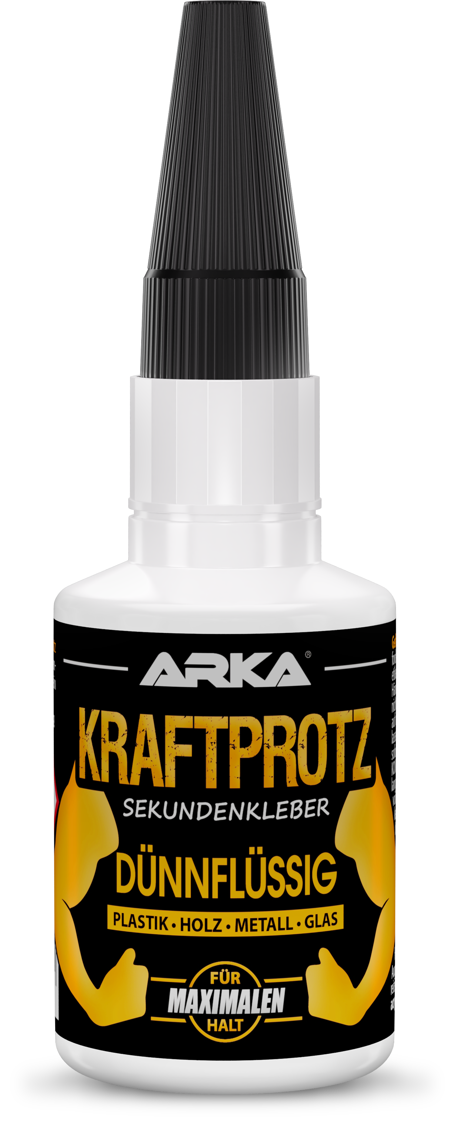 Kraftprotz Ultra Flüssige Schweissnaht, Schwarz