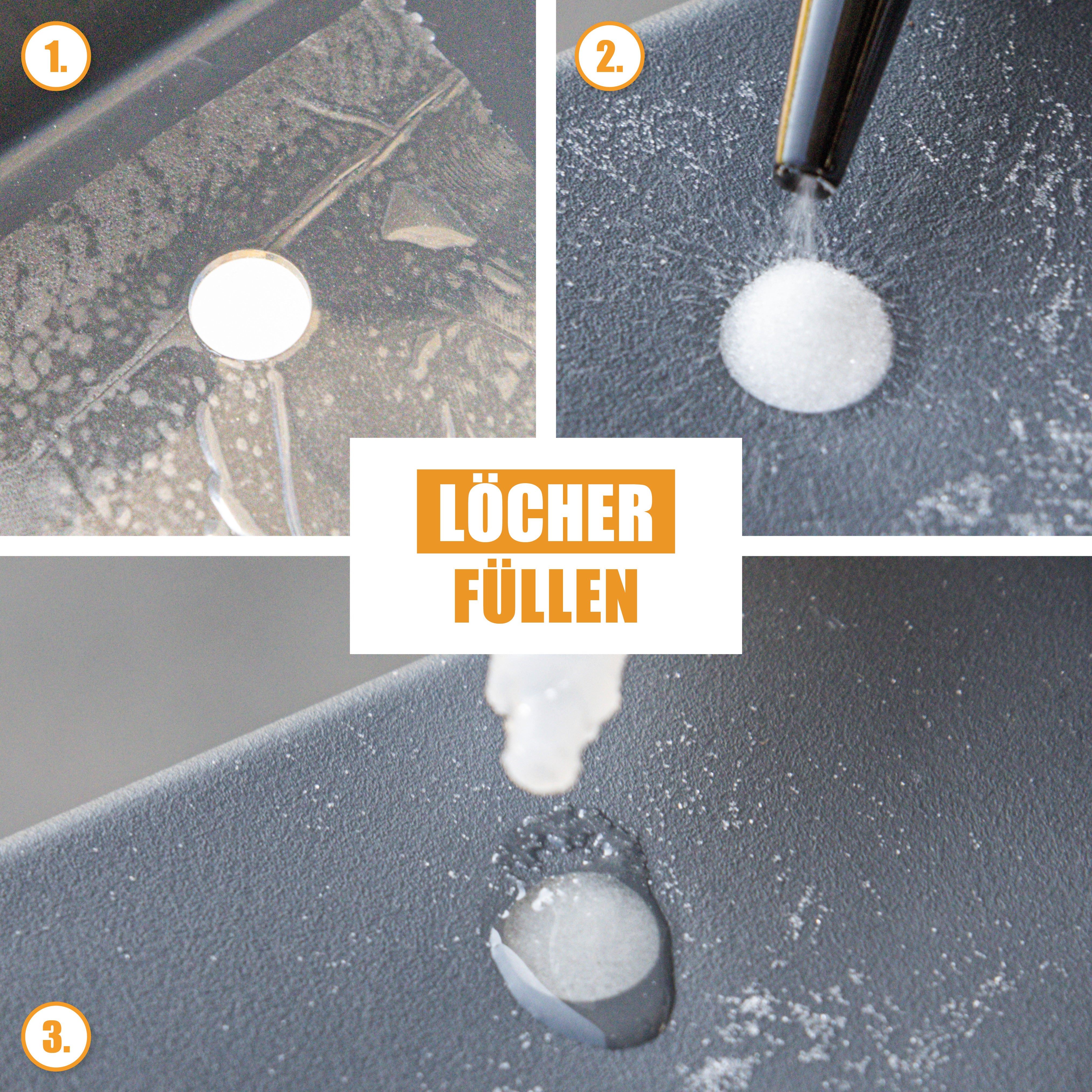 Kraftprotz Ultra Flüssige Schweissnaht, Schwarz