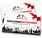 Monte3D.ch Geschenkgutschein