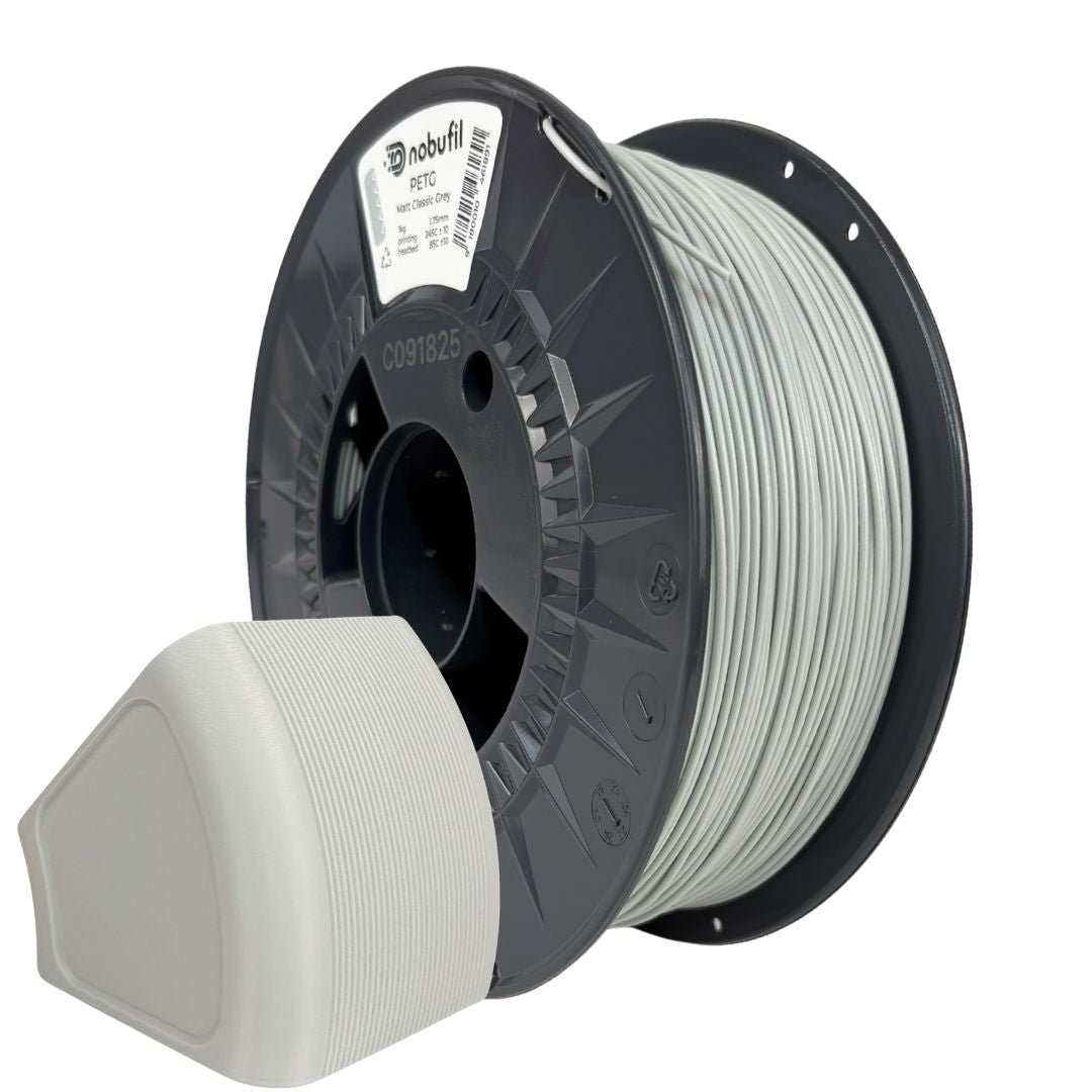 Nobufil PETG Matt Classic Grey 1 kg 1.75 mm