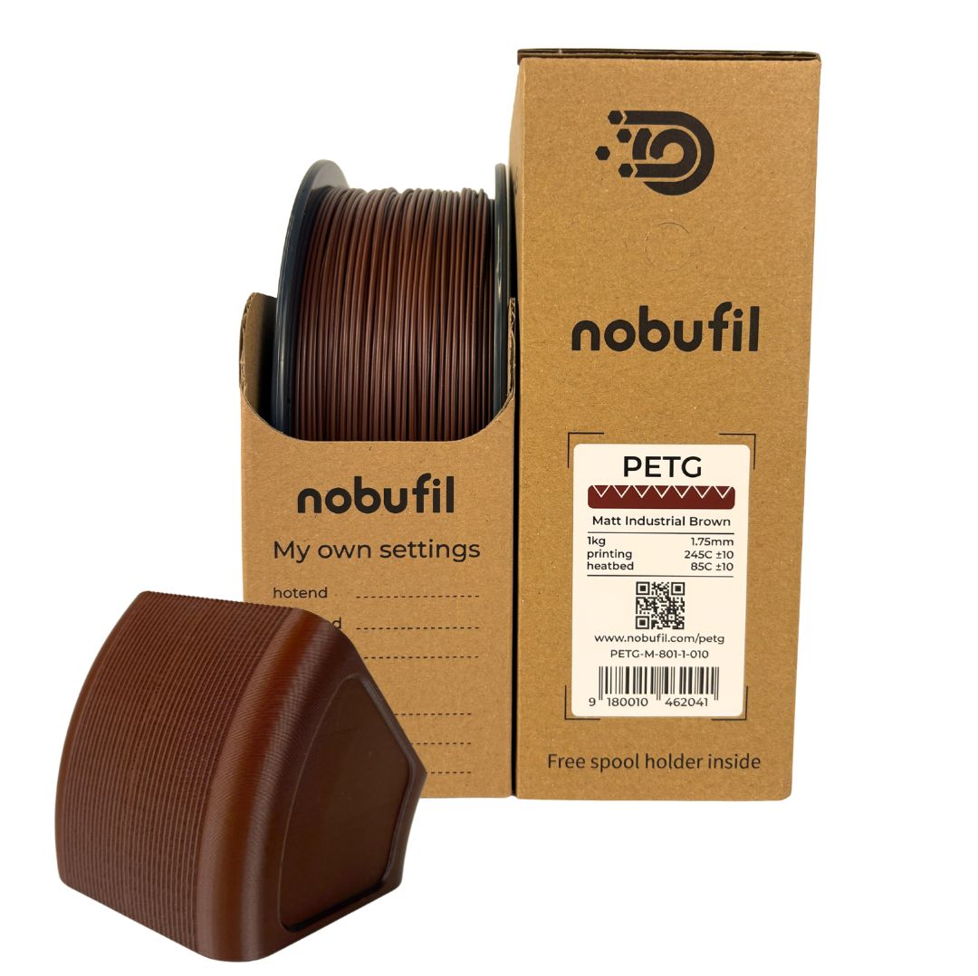 Nobufil PETG Matt Industrial Brown 1 kg 1.75 mm