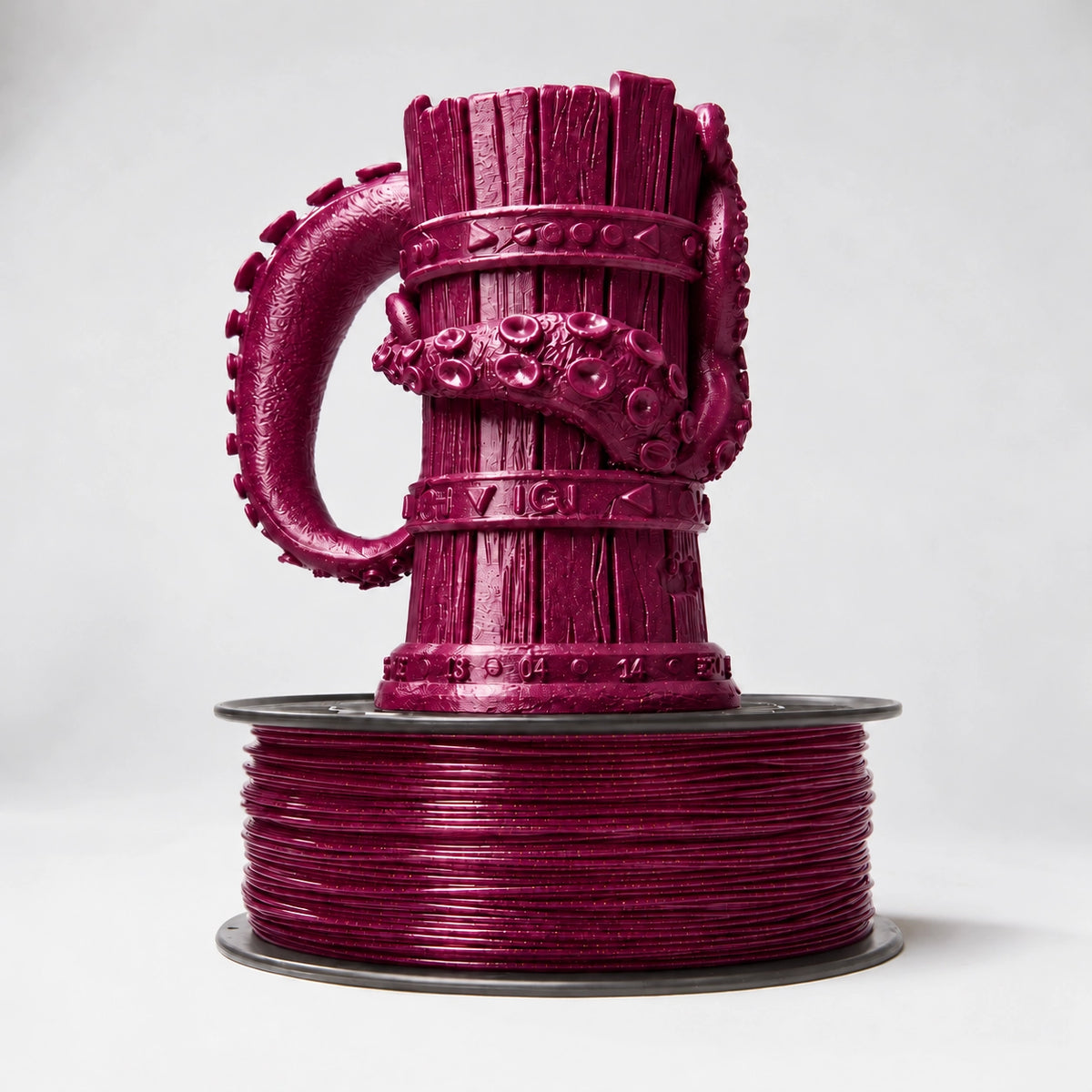 Feinschmelzer PETG Imperial Ruby – rubinrotes 3D-Druck-Filament, 1-kg-Spule