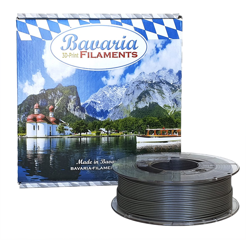 Bavafil PLA Dark Silver 1000g 1,75mm