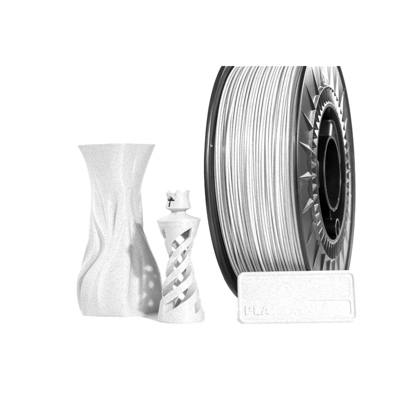 Bavafil PLA Marmor Weiss 1000g 1,75mm