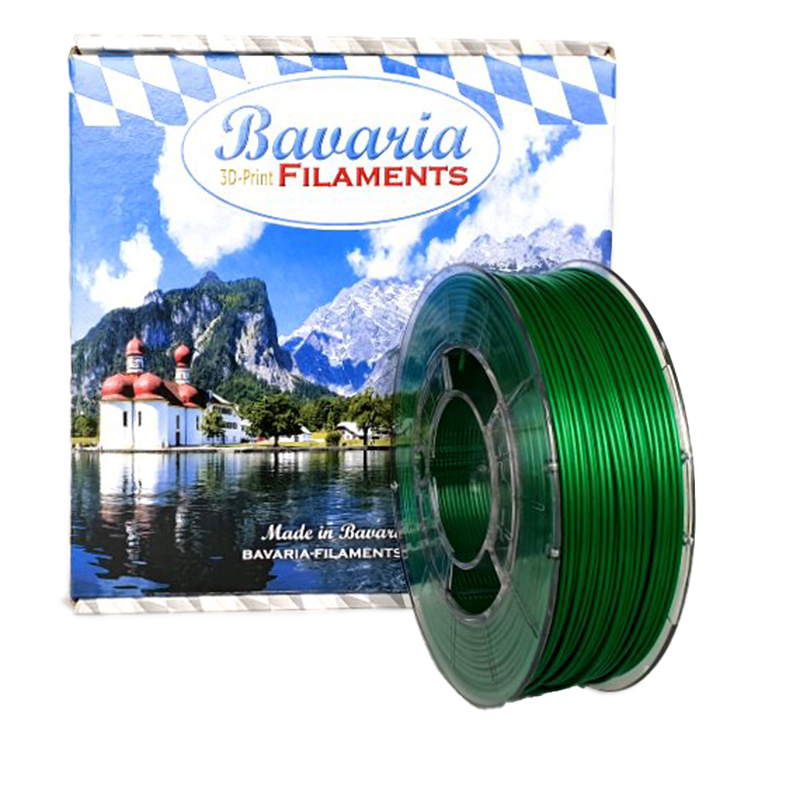 Bavafil PLA Metallic Grün 1 kg 1,75mm