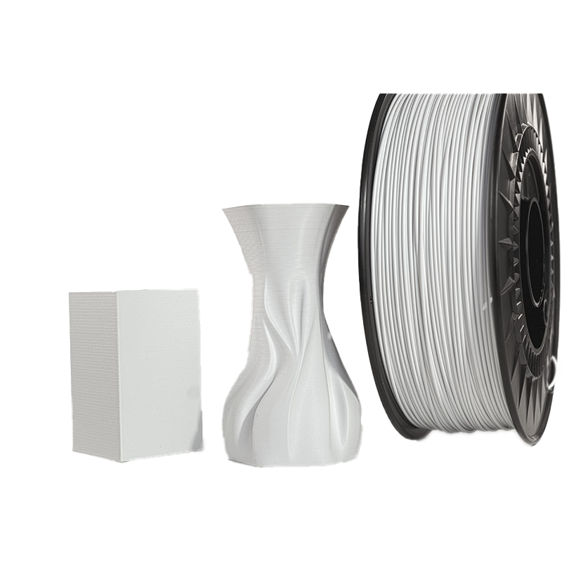 Bavafil PLA Weiss Seidenmatt 1000g 1,75mm