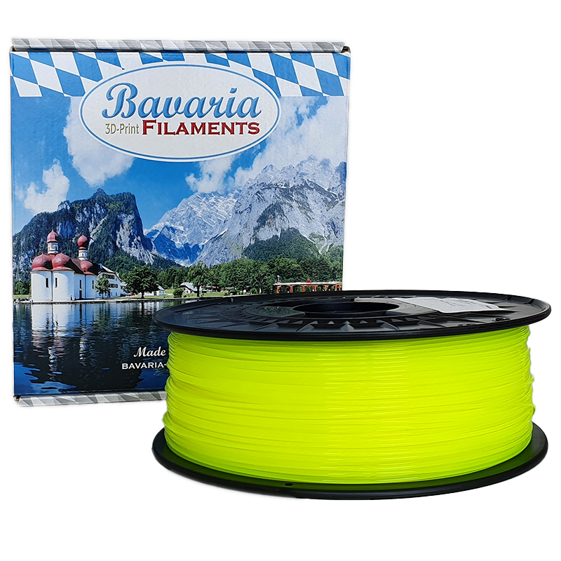 Bavafil PLA Zitronengelb 1 kg 1,75mm