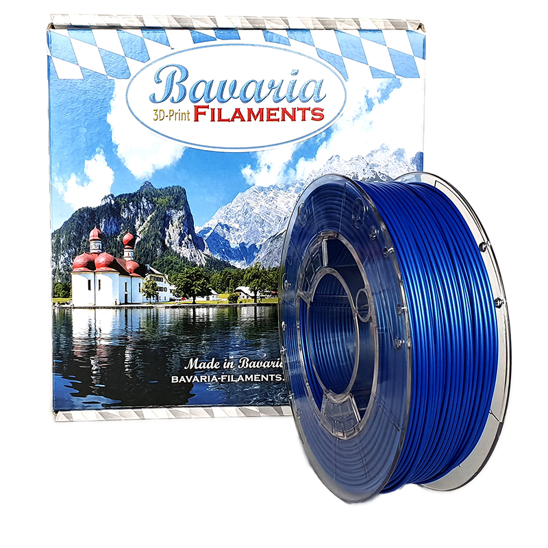 Bavafil PLA Metallic Blau 1 kg 1,75mm