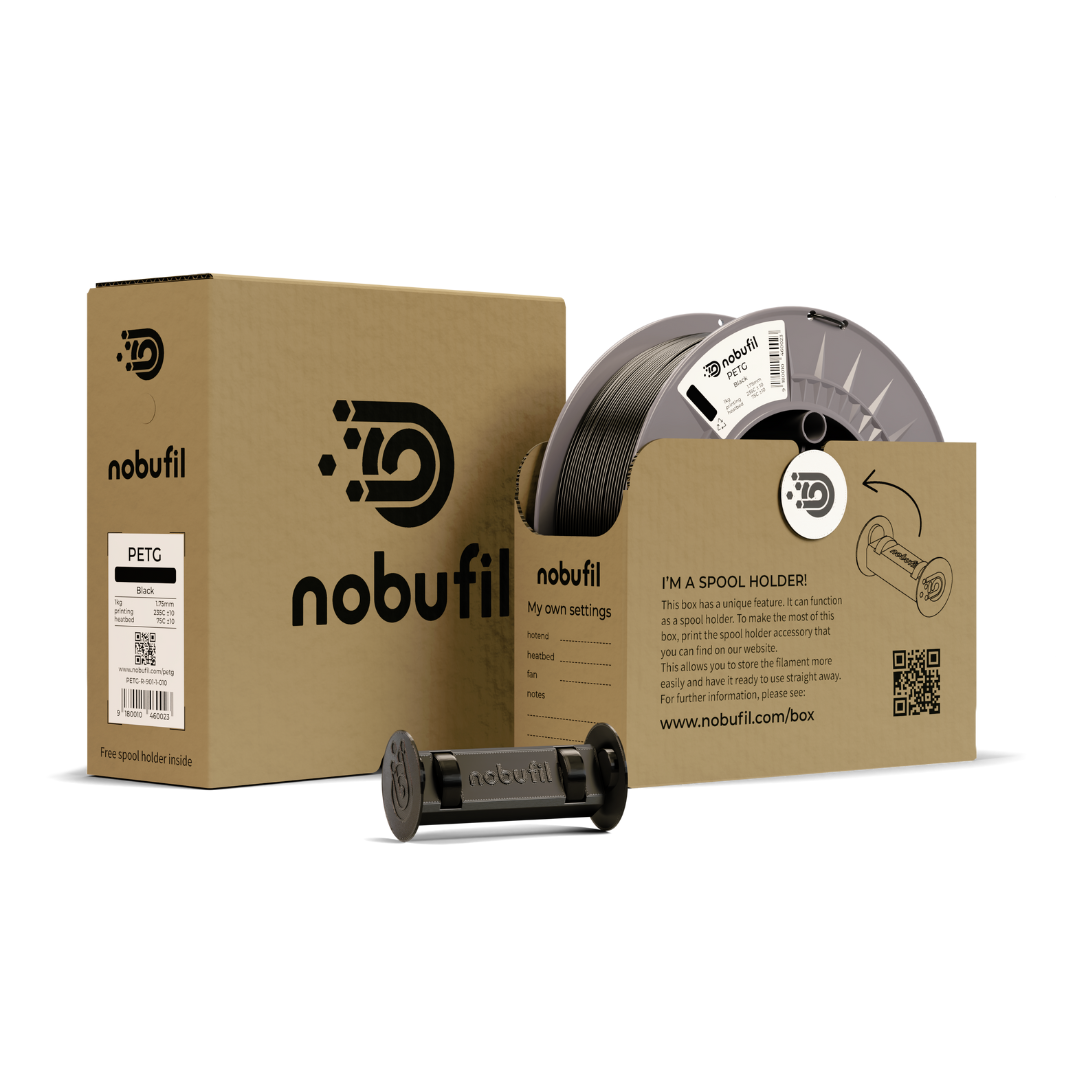 Nobufil PETG Black 1kg 1.75mm